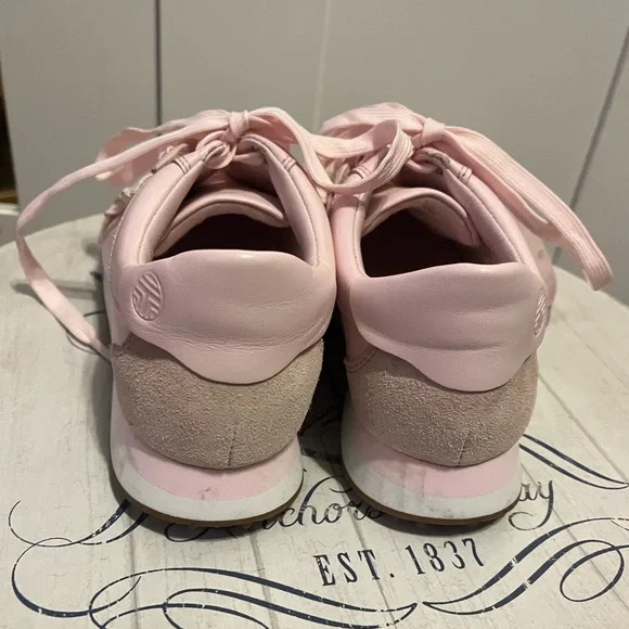 Tory Burch Sport Ruffle Golf Pink Trainers Sneakers - Picture 6 of 11